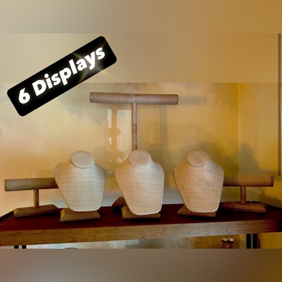 Accessories - Jewelry Display Holders 3 Necklace 1 Long Dangle Necklace Stand 2 Bracelet